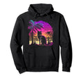Cat Vaporwave Retrowave Aesthetic Hoodie - Unique Graphic Men Women - T-Shirt, Sweatshirt, Hoodie