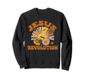 Jesus Revolution Funny Christian Sweatshirt - Unique Graphic for Adults - T-Shirt, Sweatshirt, Hoodie