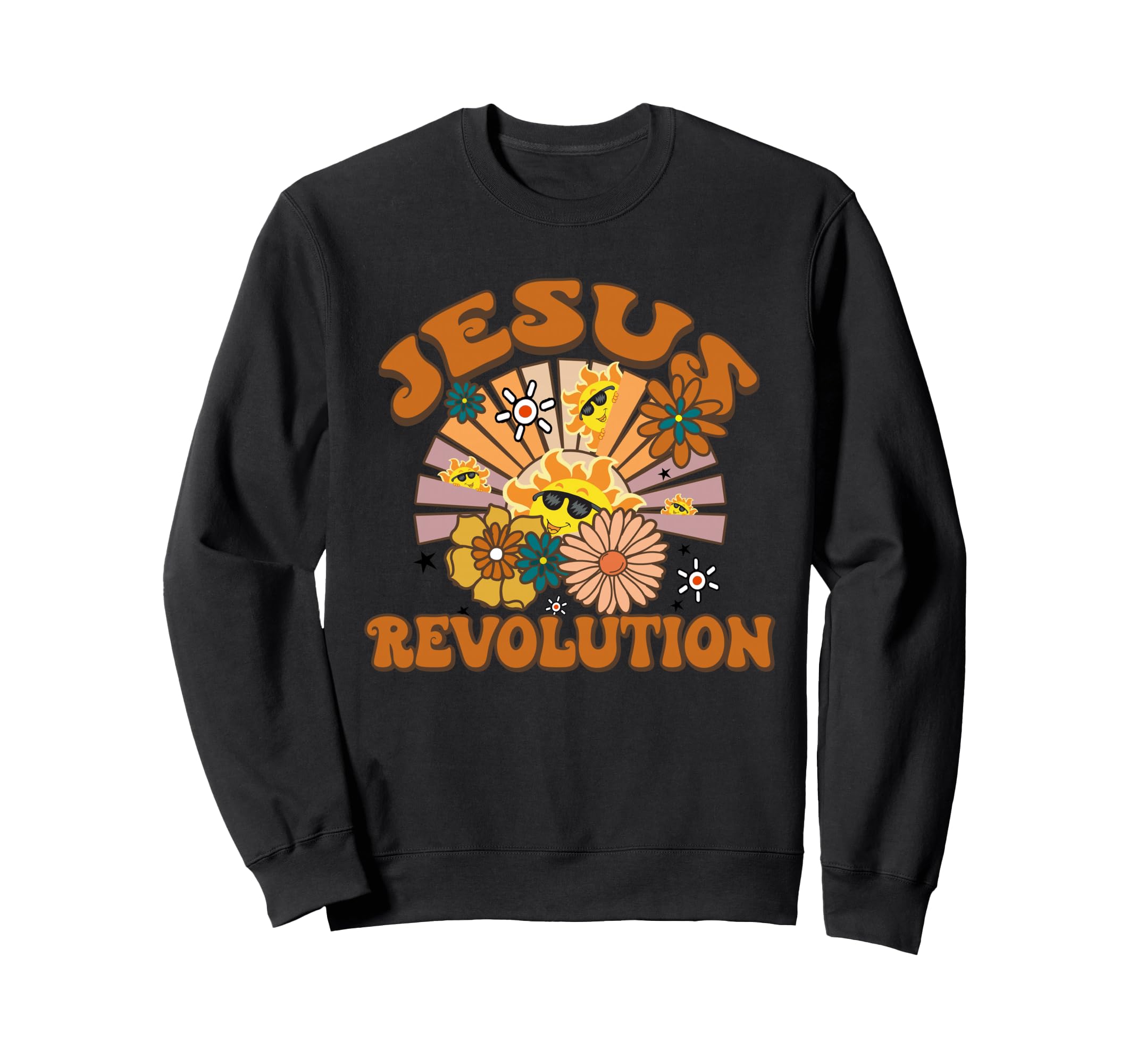 Jesus Revolution Funny Christian Sweatshirt - Unique Graphic for Adults - T-Shirt, Sweatshirt, Hoodie