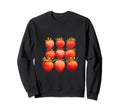 Boho Strawberries Strawberry Sweatshirt - Streetwear Style for Adults - T-Shirt, Sweatshirt, Hoodie