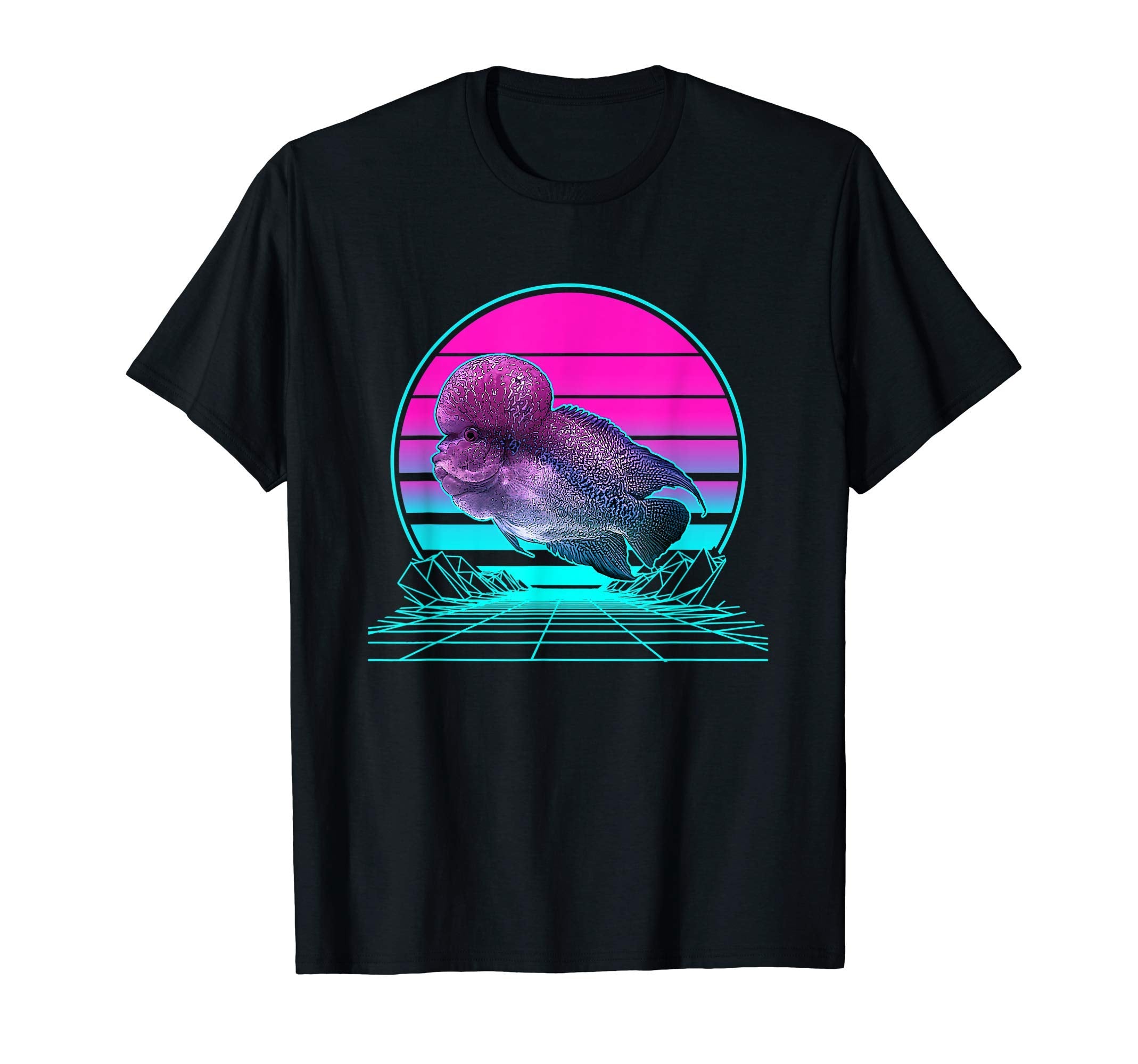 Sunset Flowerhorn T-Shirt - Trendy Graphic Men Women - T-Shirt, Sweatshirt, Hoodie