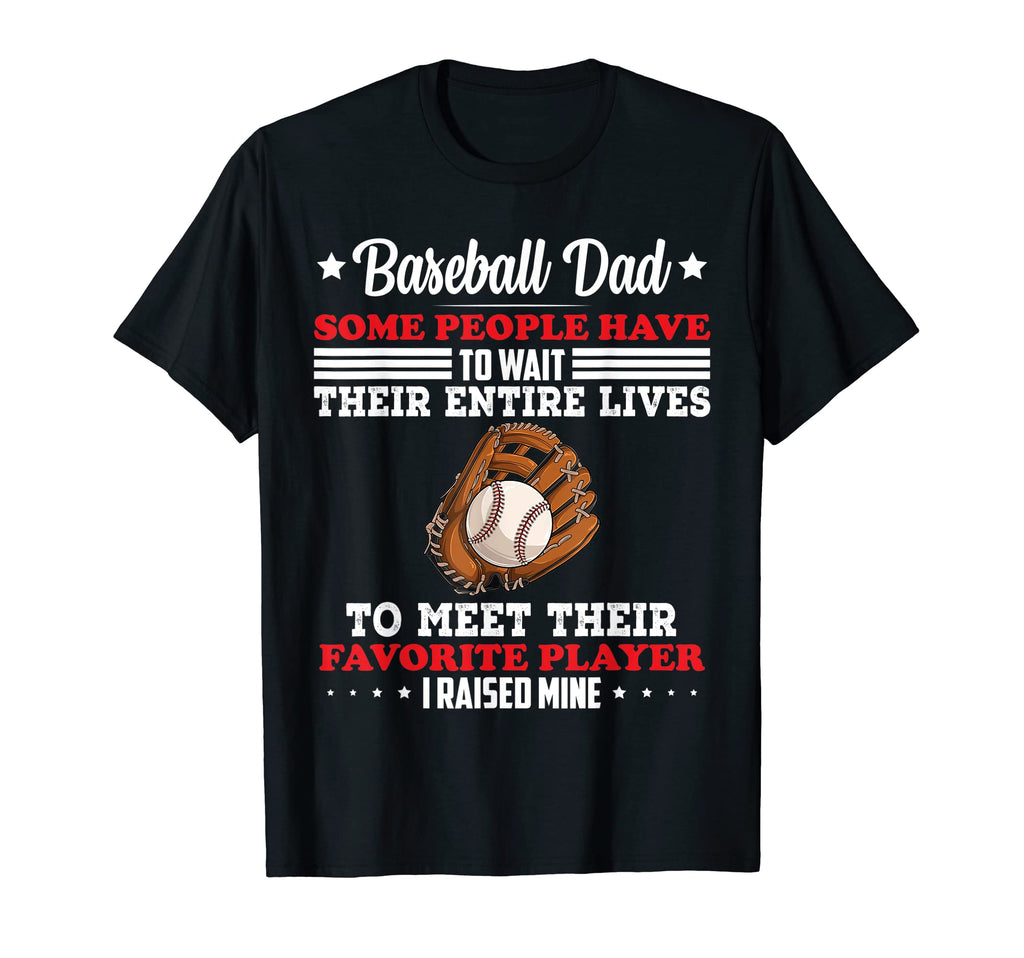 Mens Baseball Dad Sport Lovers Dad I T-Shirt - Fun Novelty Design Unisex - T-Shirt, Sweatshirt, Hoodie