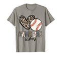 Baseball Game Day Vibes Baseball Mom T-Shirt - Minimalist Print for Adults - T-Shirt, Sweatshirt, Hoodie