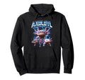 Axolotl 80S Funny Axolotl 90S Hoodie - Aesthetic Graphic Men Women - T-Shirt, Sweatshirt, Hoodie