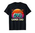 Gamer Dad Game Controller Gaming T-Shirt - Aesthetic Graphic for Adults - T-Shirt, Sweatshirt, Hoodie