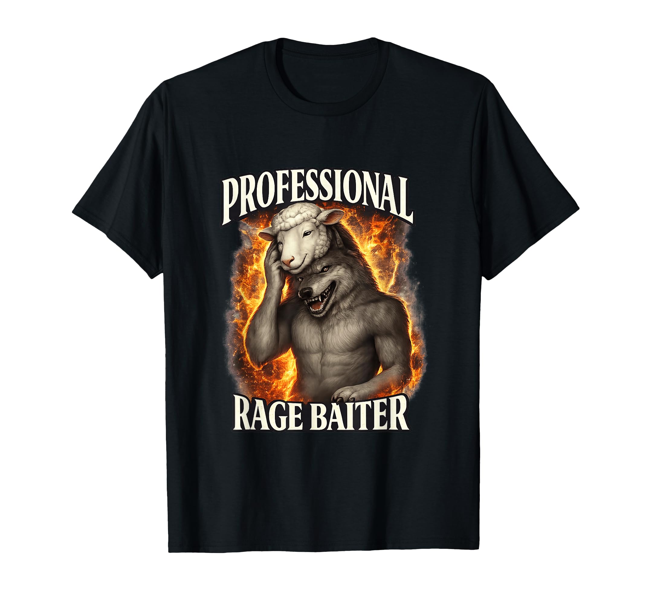 Professional Rage Baiter Funny Gen Z T-Shirt - Minimalist Print Men Women - T-Shirt, Sweatshirt, Hoodie