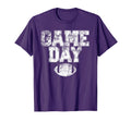 Football Day Game Distressed Gift T-Shirt - Fun Novelty Design Men Women - T-Shirt, Sweatshirt, Hoodie