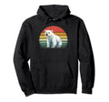 Polar Bear Lover Distressed Polar Bear Hoodie - Trendy Graphic Men Women - T-Shirt, Sweatshirt, Hoodie