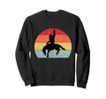 Bigfoot Riding Horse Rodeo Sunset Sweatshirt - Novelty Apparel Men Women - T-Shirt, Sweatshirt, Hoodie