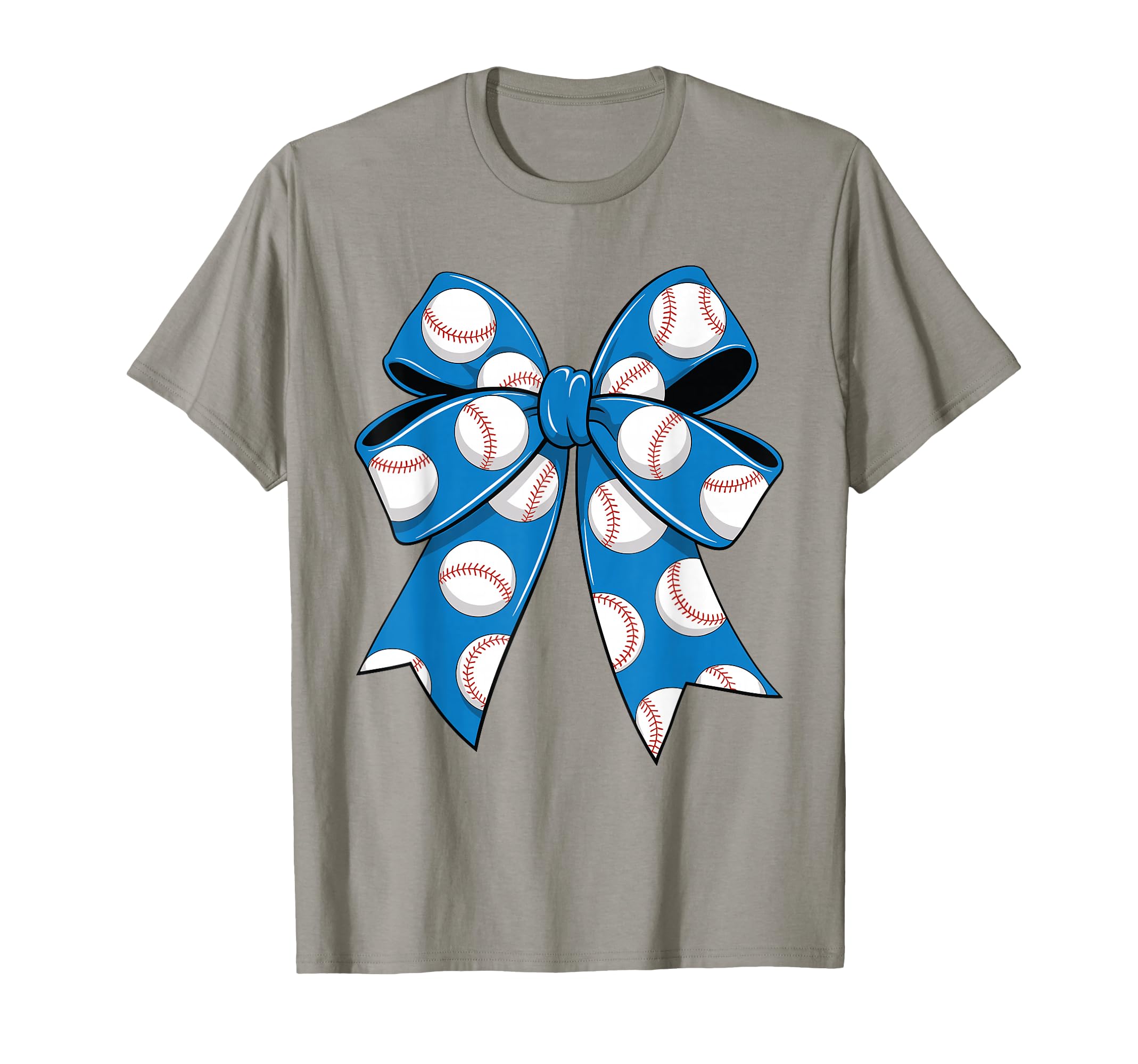 Baseball Coquette Bow Baseball Mom Mama T-Shirt - Graphic Print Unisex - T-Shirt, Sweatshirt, Hoodie