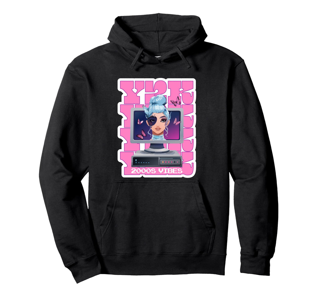 Y2K 2000S Vibes 2000S Aesthetic Hoodie - Aesthetic Graphic for Adults - T-Shirt, Sweatshirt, Hoodie