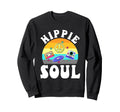 Groovy Hippie Music Peace Love 70S Hoodie - Minimalist Print for Adults - T-Shirt, Sweatshirt, Hoodie