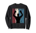 Boxing Boxing Player Distressed Sweatshirt - Custom Art Print Unisex - T-Shirt, Sweatshirt, Hoodie