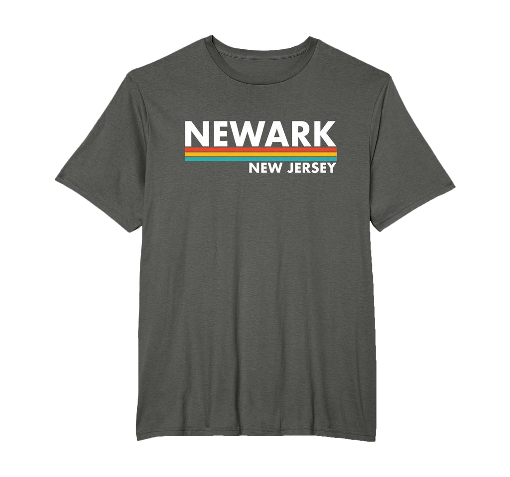 Newark New Jersey Stripes T-Shirt - Aesthetic Graphic Men Women - T-Shirt, Sweatshirt, Hoodie