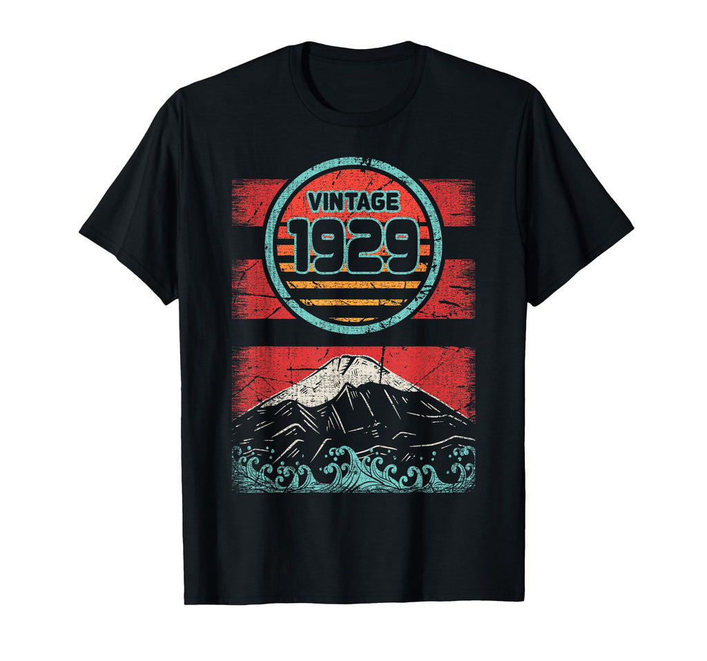 1929 Birthday Sunset T-Shirt - Minimalist Print Unisex - T-Shirt, Sweatshirt, Hoodie