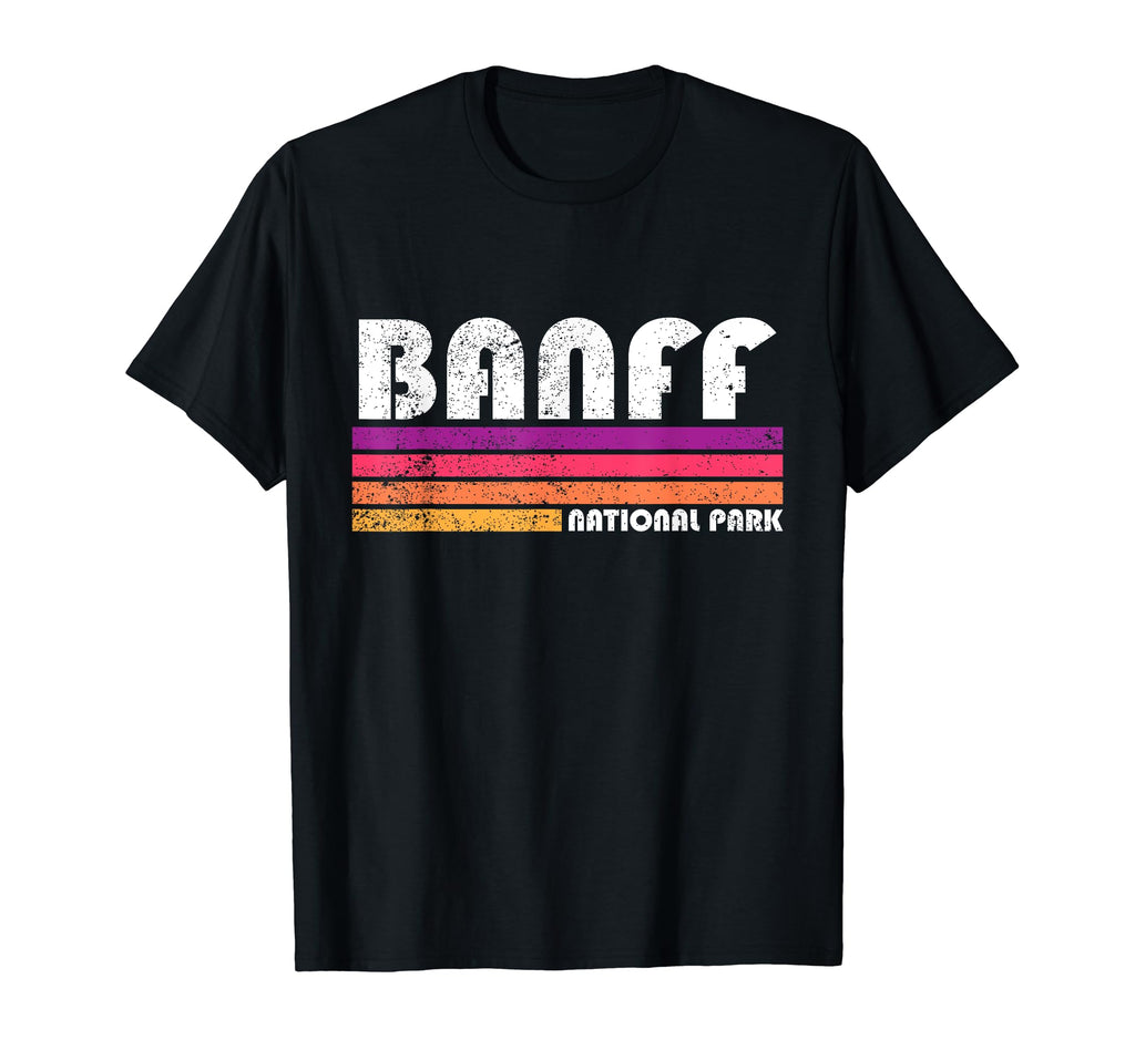 Banff Canadian National Park T-Shirt - Minimalist Print for Adults - T-Shirt, Sweatshirt, Hoodie
