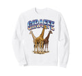 Giraffe 70S 90S Giraffe Sweatshirt - Casual Everyday Wear for Adults - T-Shirt, Sweatshirt, Hoodie