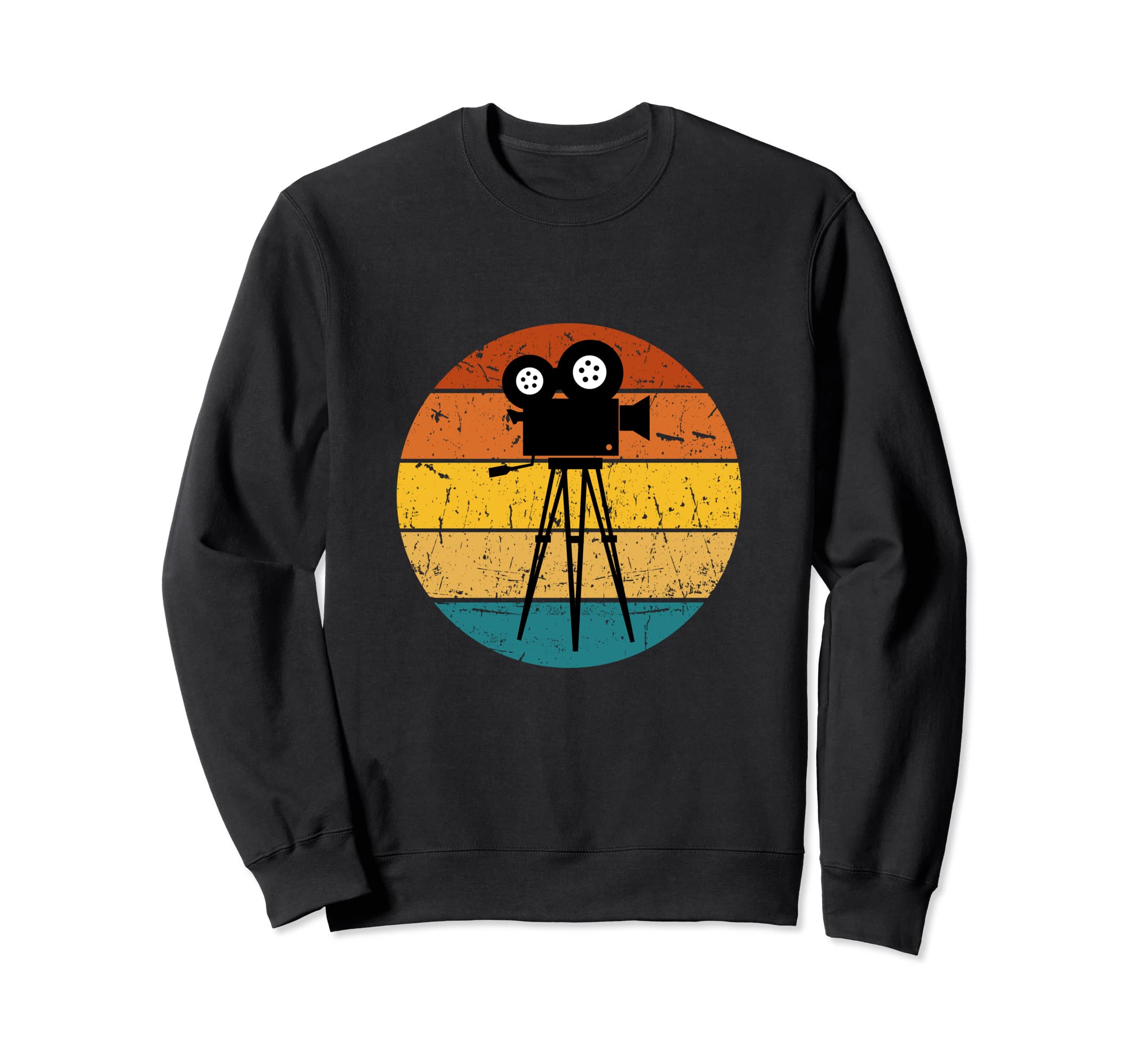 Camera Cinematography Filmmaker Sweatshirt - Minimalist Print for Adults - T-Shirt, Sweatshirt, Hoodie