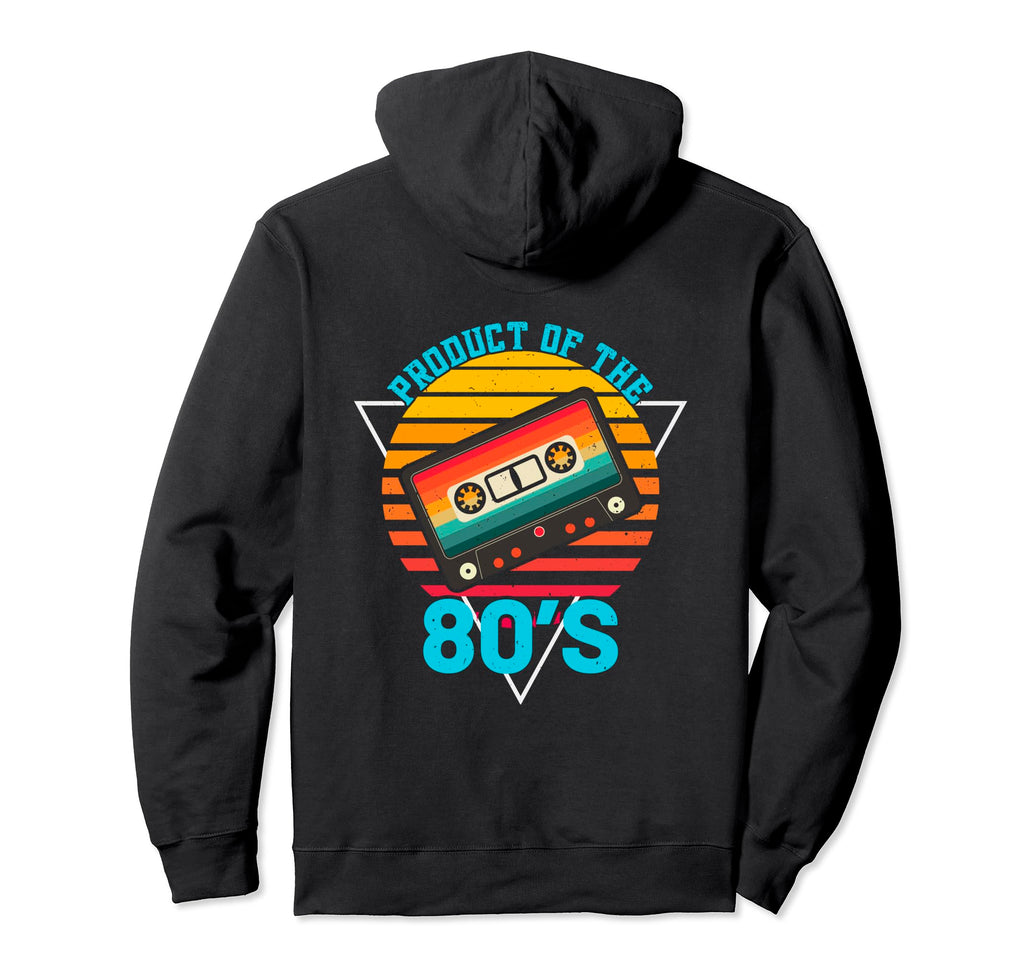 Product 80S Cassette Tape Hoodie - Custom Art Print Men Women - T-Shirt, Sweatshirt, Hoodie