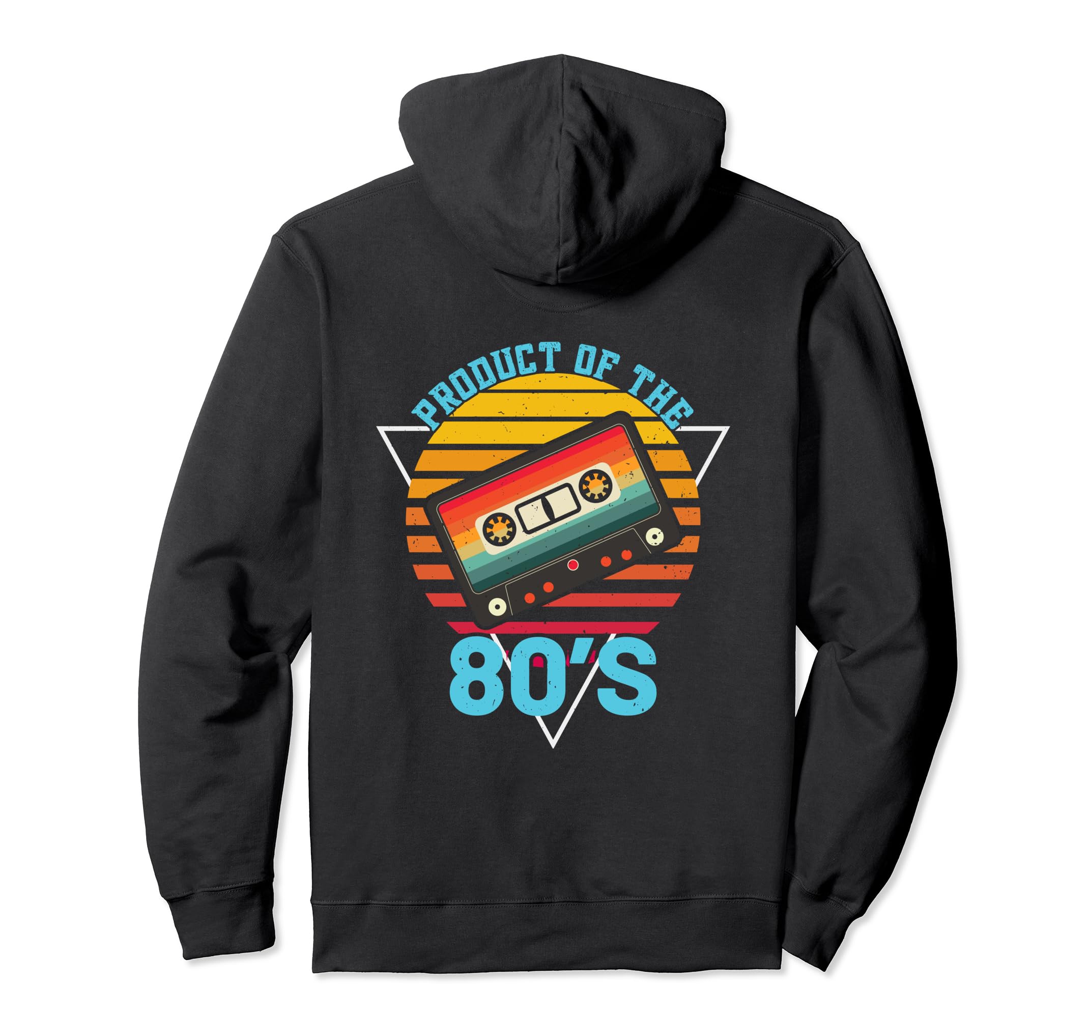 Product 80S Cassette Tape Hoodie - Custom Art Print Men Women - T-Shirt, Sweatshirt, Hoodie