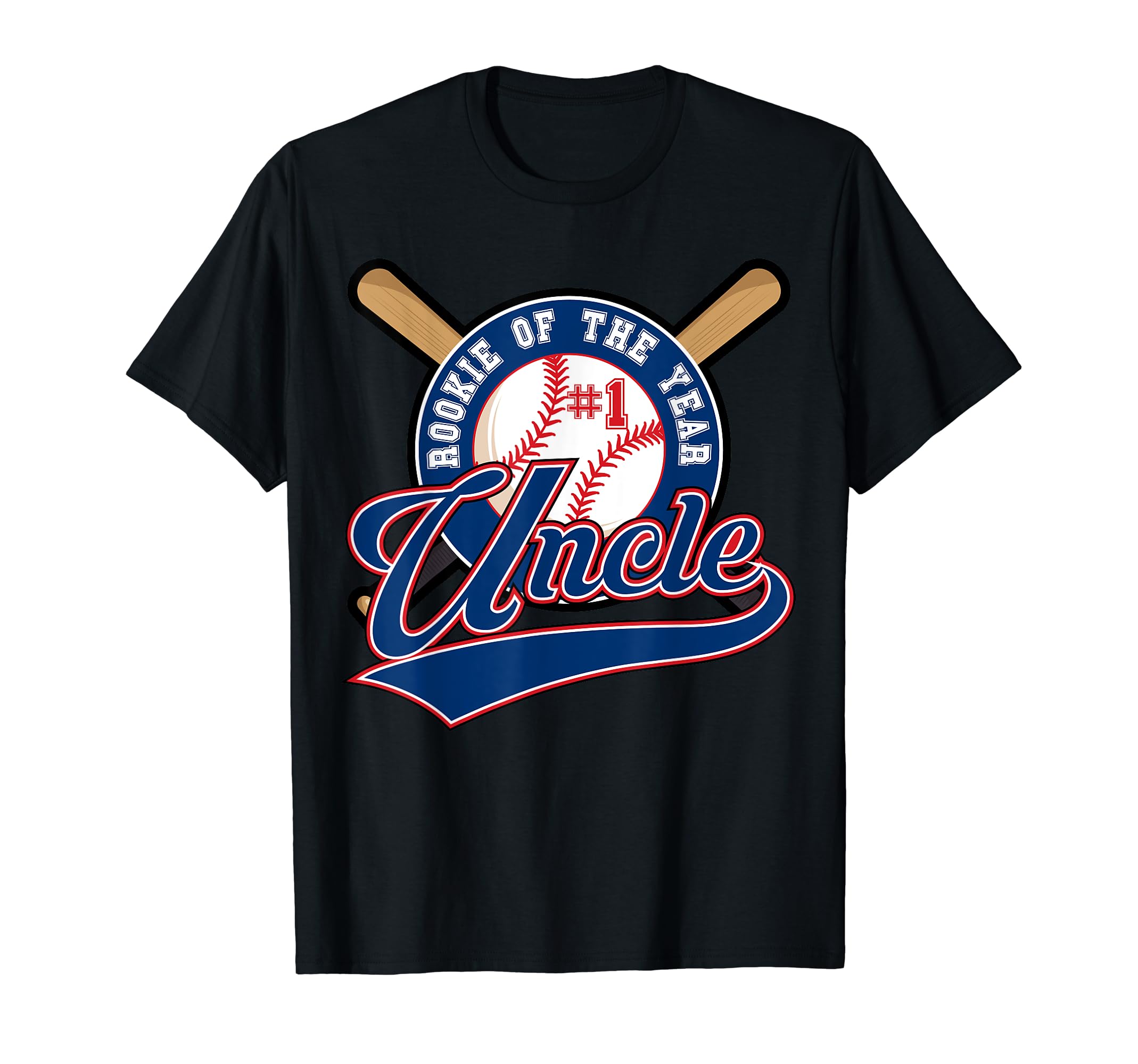 Uncle Rookie Year 1St Birthday T-Shirt - Minimalist Print Men Women - T-Shirt, Sweatshirt, Hoodie