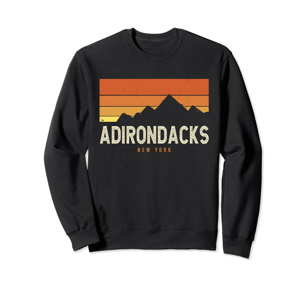 Adirondacks New York Mountains Sweatshirt - Novelty Apparel Men Women - T-Shirt, Sweatshirt, Hoodie