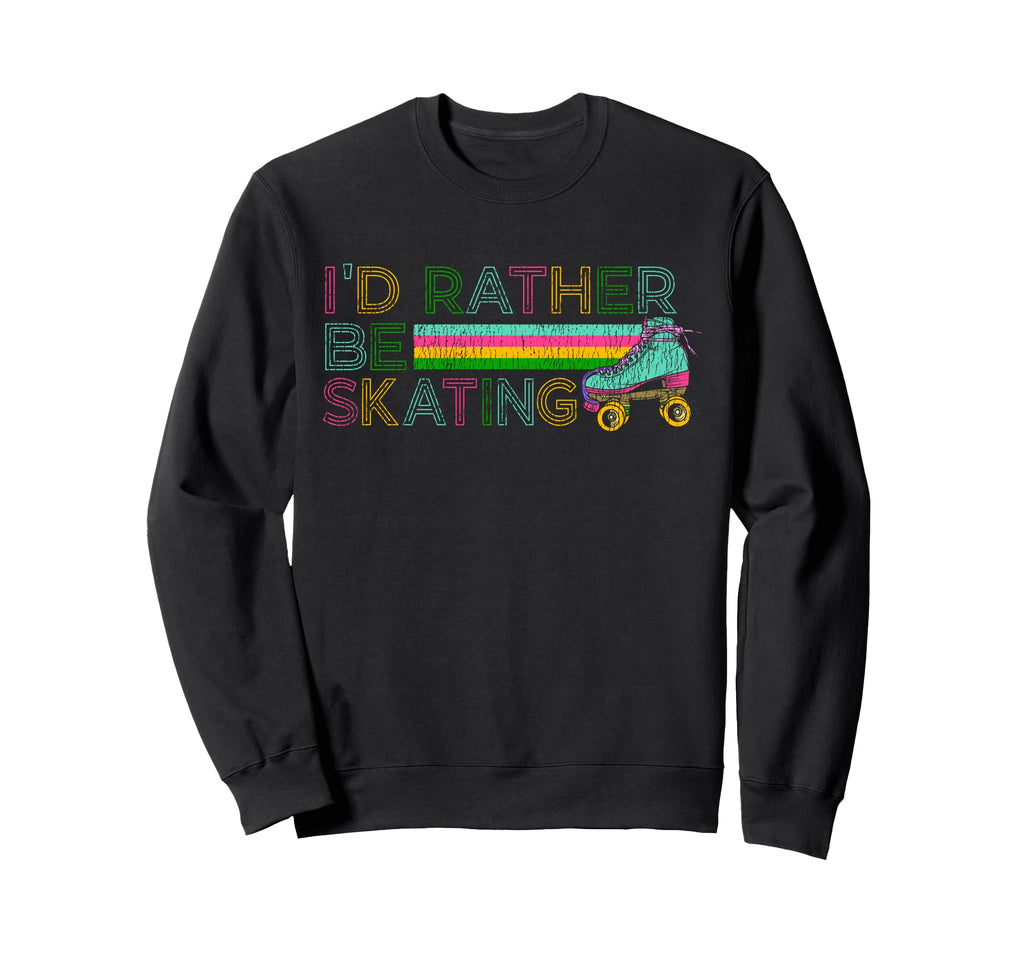 Roller Skating Skate 1970S Id Sweatshirt - Aesthetic Graphic for Adults - T-Shirt, Sweatshirt, Hoodie
