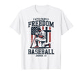 Baseball Faith Family Freedom T-Shirt - Streetwear Style Men Women - T-Shirt, Sweatshirt, Hoodie