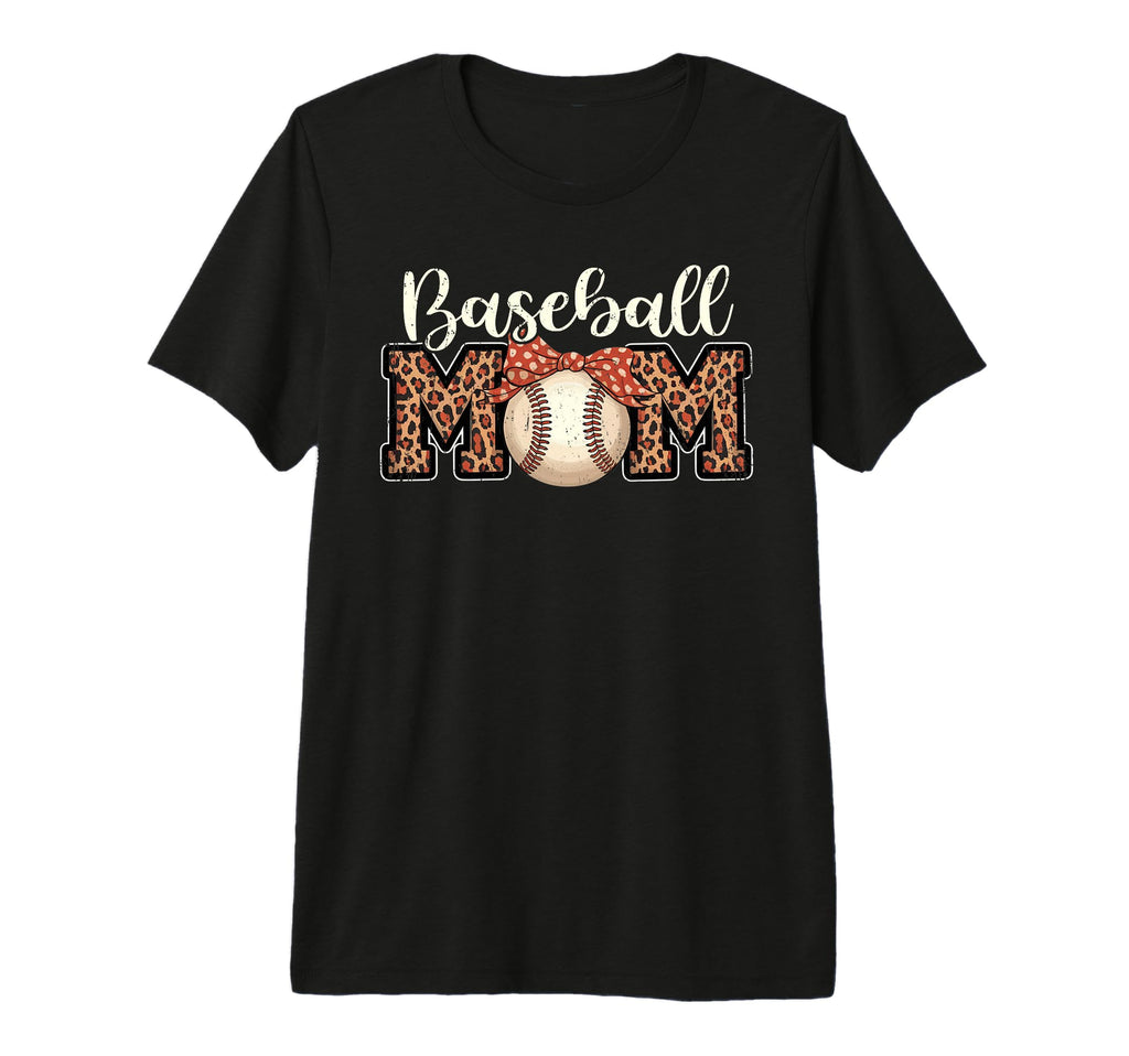 Baseball Mom Headband Leopard T-Shirt - Streetwear Style Men Women - T-Shirt, Sweatshirt, Hoodie