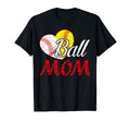 Ball Mom Softball Baseball Funny T-Shirt - Custom Art Print Unisex - T-Shirt, Sweatshirt, Hoodie