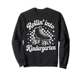 Rollin Into Kindergarten Roller Sweatshirt - Novelty Apparel Men Women - T-Shirt, Sweatshirt, Hoodie