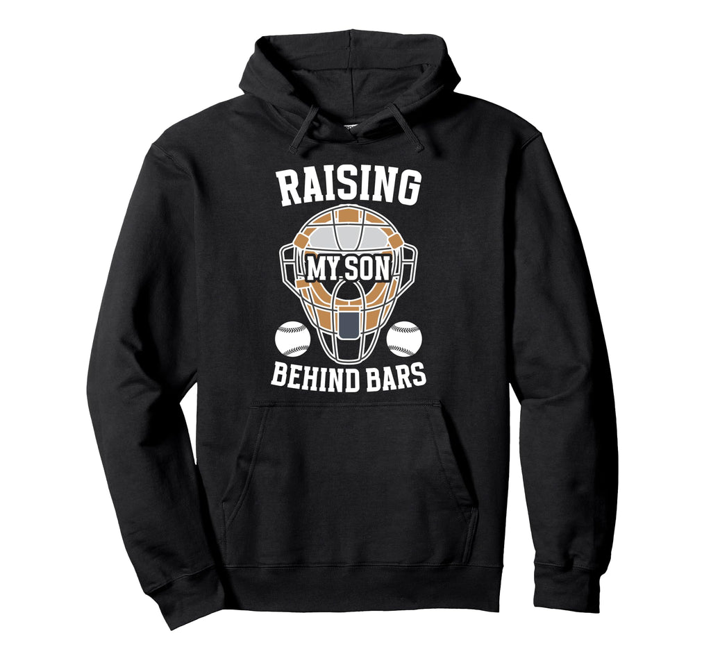 Baseball Catcher Mom Funny Mom Hoodie - Streetwear Style for Adults - T-Shirt, Sweatshirt, Hoodie
