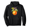 Orange Fruit Coquette Bow Oranges Boho Y2K Hoodie - Novelty Apparel Unisex - T-Shirt, Sweatshirt, Hoodie