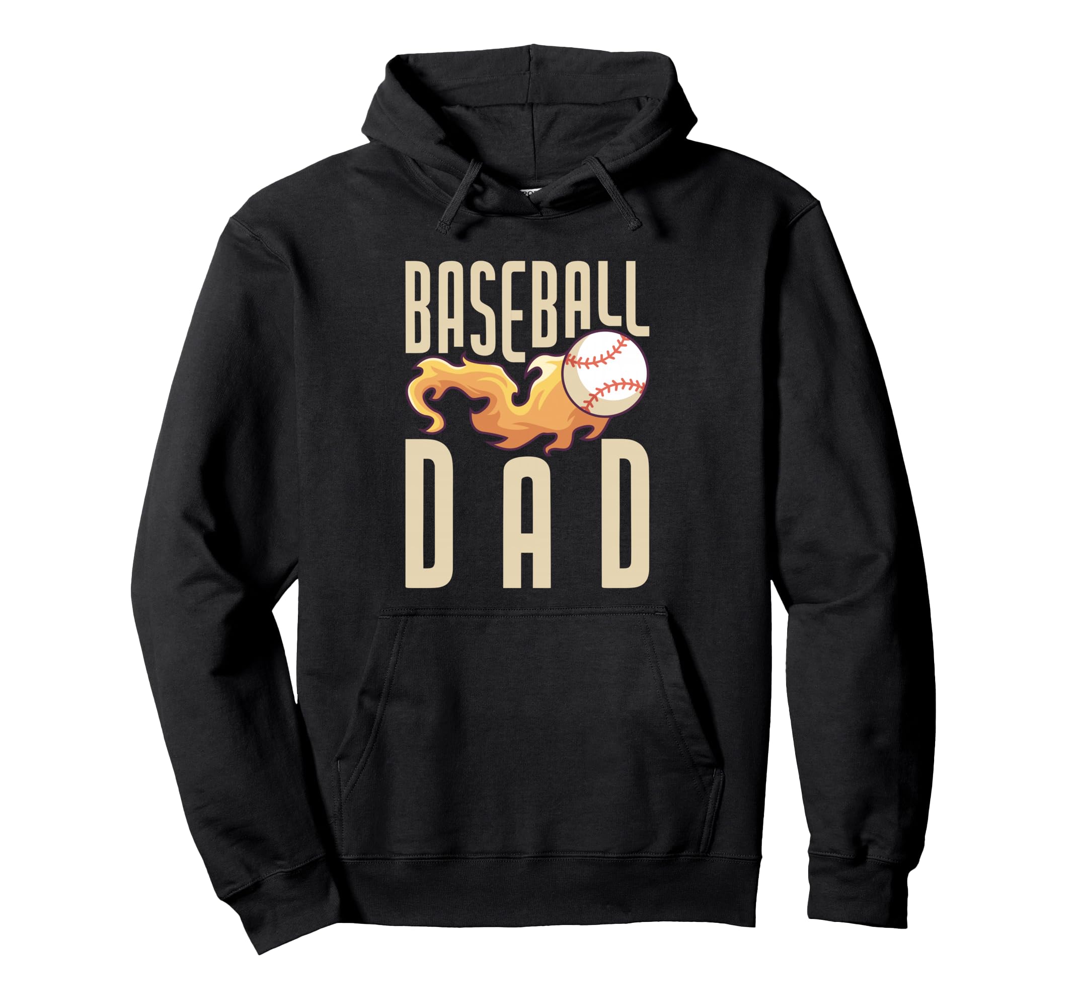 Baseball Dad Hoodie - Fun Novelty Design Men Women - T-Shirt, Sweatshirt, Hoodie