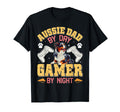 Aussie Dad Day Gamer Night Funny T-Shirt - Minimalist Print for Adults - T-Shirt, Sweatshirt, Hoodie
