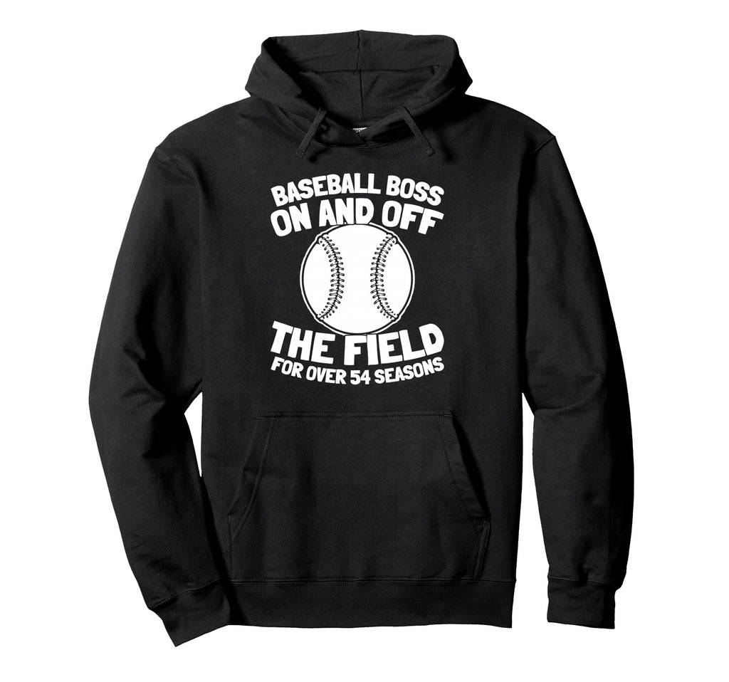 54Th Birthday Baseballer Team Player Hoodie - Aesthetic Graphic Men Women - T-Shirt, Sweatshirt, Hoodie