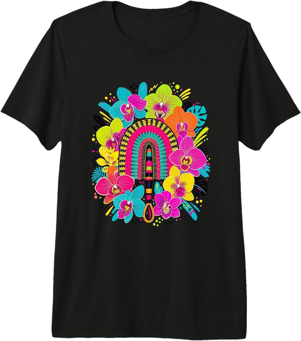 Tropical Bloom Art - Adult & Kids T-Shirts, Sweatshirts & Hoodies apparel design preview 1