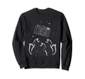 Funny Skunk Photographers Howling Sweatshirt - Custom Art Print for Adults - T-Shirt, Sweatshirt, Hoodie