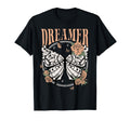 Dreamer Butterfly 80S 90S Lover Gift T-Shirt - Custom Art Print Men Women - T-Shirt, Sweatshirt, Hoodie