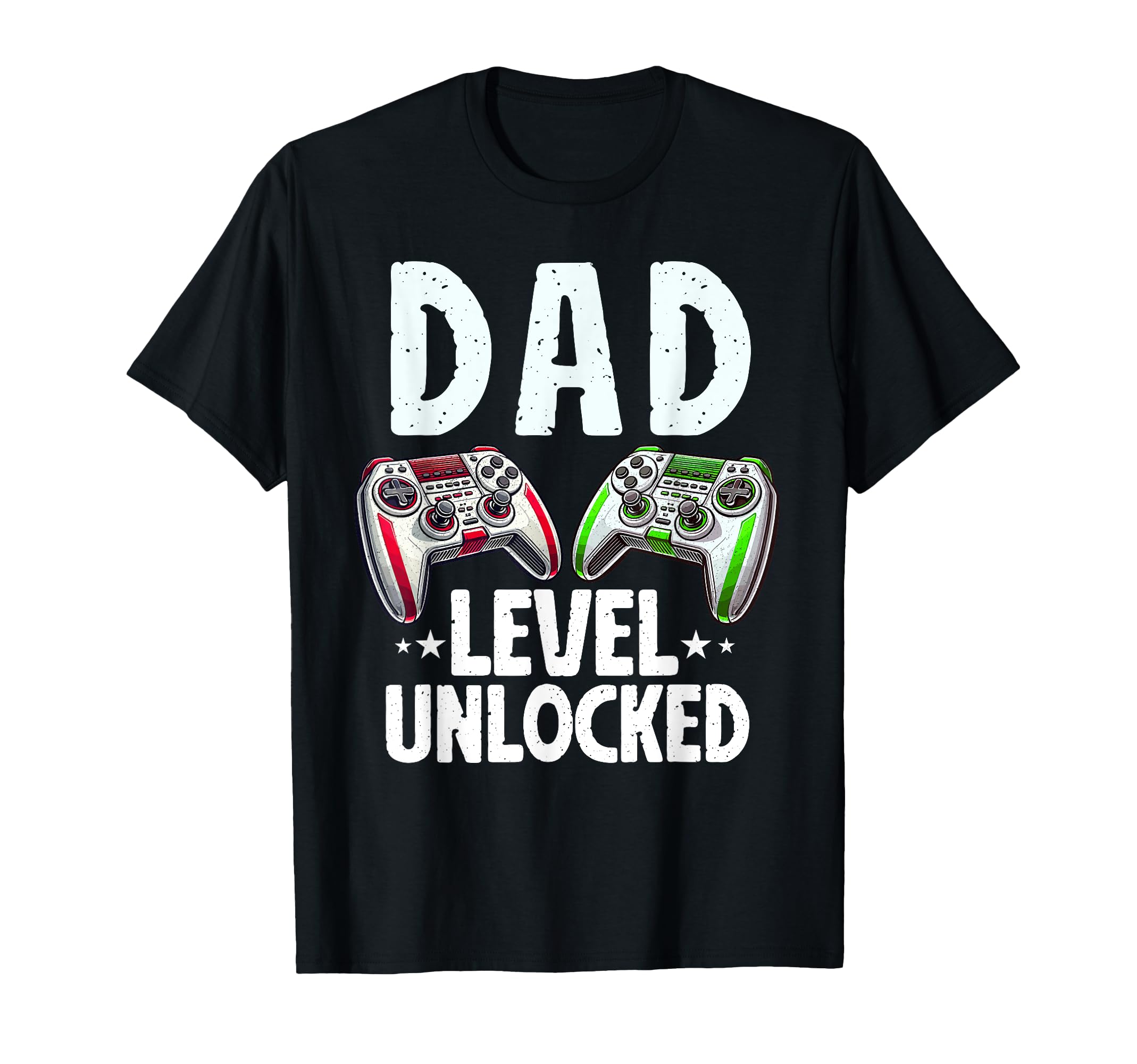 Dad Level Unlocked Controller Papa T-Shirt - Streetwear Style for Adults - T-Shirt, Sweatshirt, Hoodie