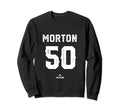 Charlie Morton 50 Mlbpa Atlanta Sweatshirt - Graphic Print Men Women - T-Shirt, Sweatshirt, Hoodie