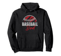 Baseball Dad Life Gifts Fathers Day Dad Hoodie - Trendy Graphic for Adults - T-Shirt, Sweatshirt, Hoodie