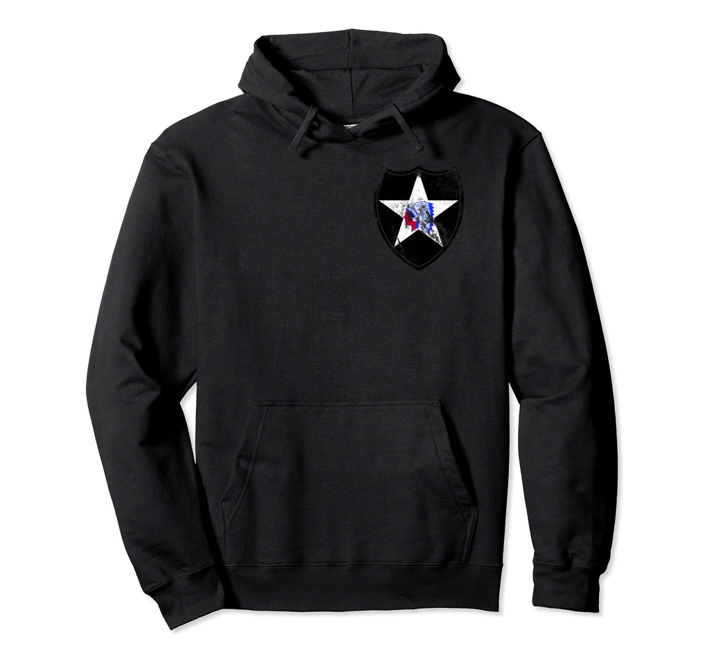 2Nd Infantry Division Patch 2Nd Id Hoodie - Streetwear Style for Adults - T-Shirt, Sweatshirt, Hoodie
