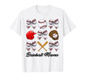 Baseball Mama Bow Baseball Mom T-Shirt - Minimalist Print Men Women - T-Shirt, Sweatshirt, Hoodie