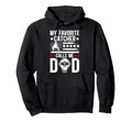 My Favorite Baseball Catcher Dad Hoodie - Fun Novelty Design Men Women - T-Shirt, Sweatshirt, Hoodie