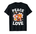Peace Sign Love 60S 70S Groovy T-Shirt - Casual Everyday Wear Unisex - T-Shirt, Sweatshirt, Hoodie