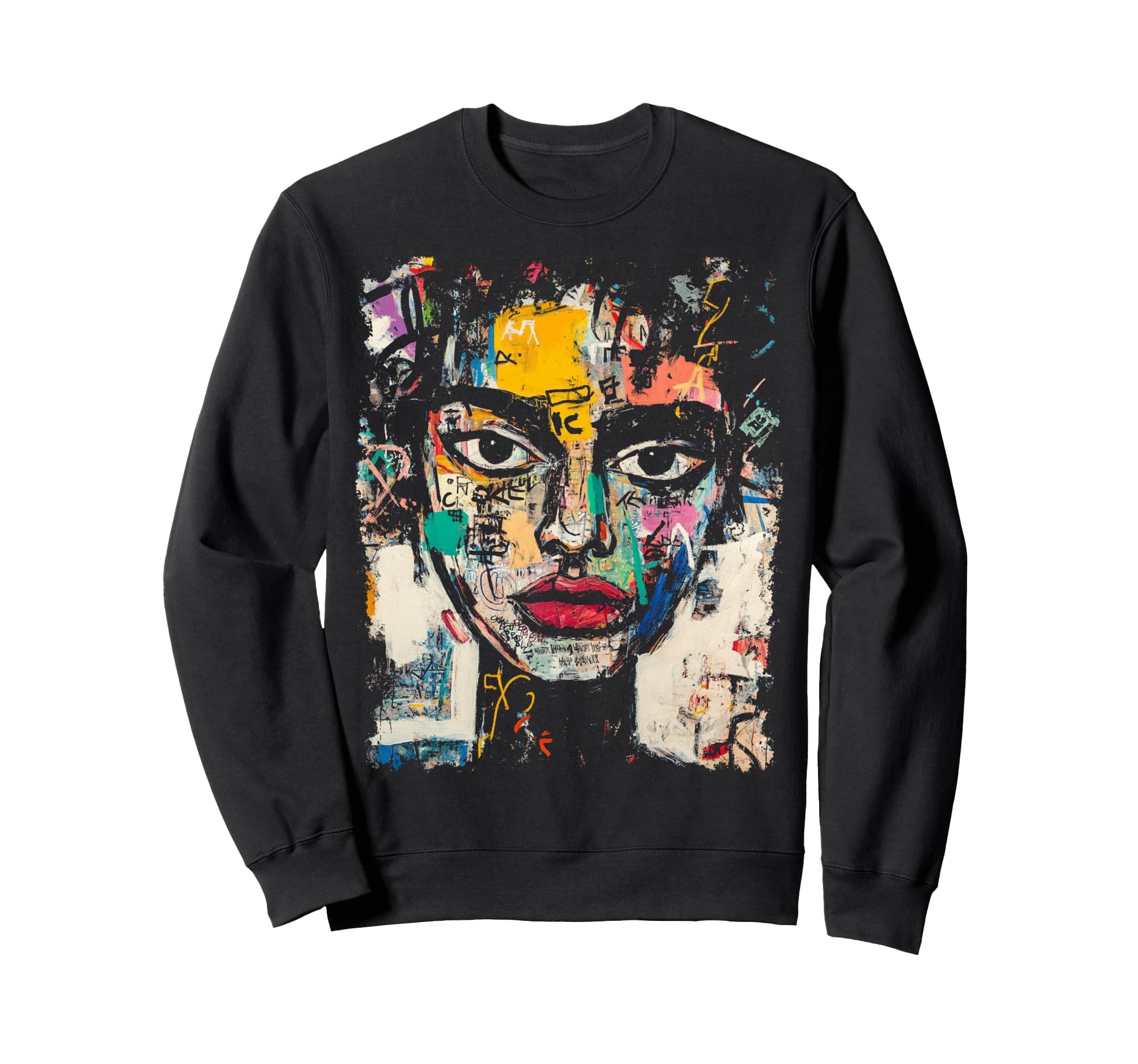 Pop Art Womens 90S Sweatshirt - Minimalist Print Men Women - T-Shirt, Sweatshirt, Hoodie
