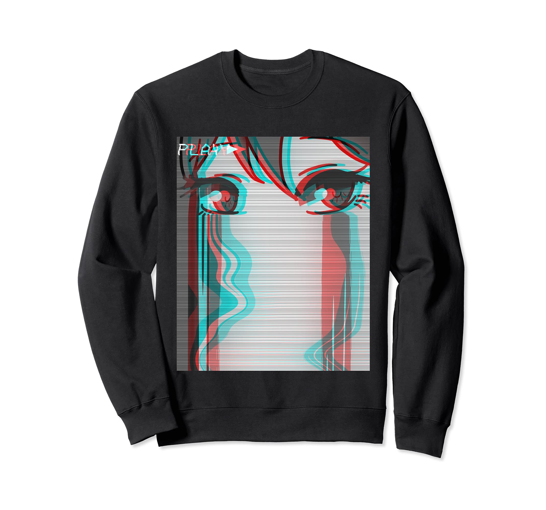 Sad Anime Eboy Egirl Harajuku Sweatshirt - Casual Everyday Wear Unisex - T-Shirt, Sweatshirt, Hoodie