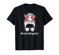 Baseball Big Sister Messy Bun Baseball T-Shirt - Unique Graphic Unisex - T-Shirt, Sweatshirt, Hoodie
