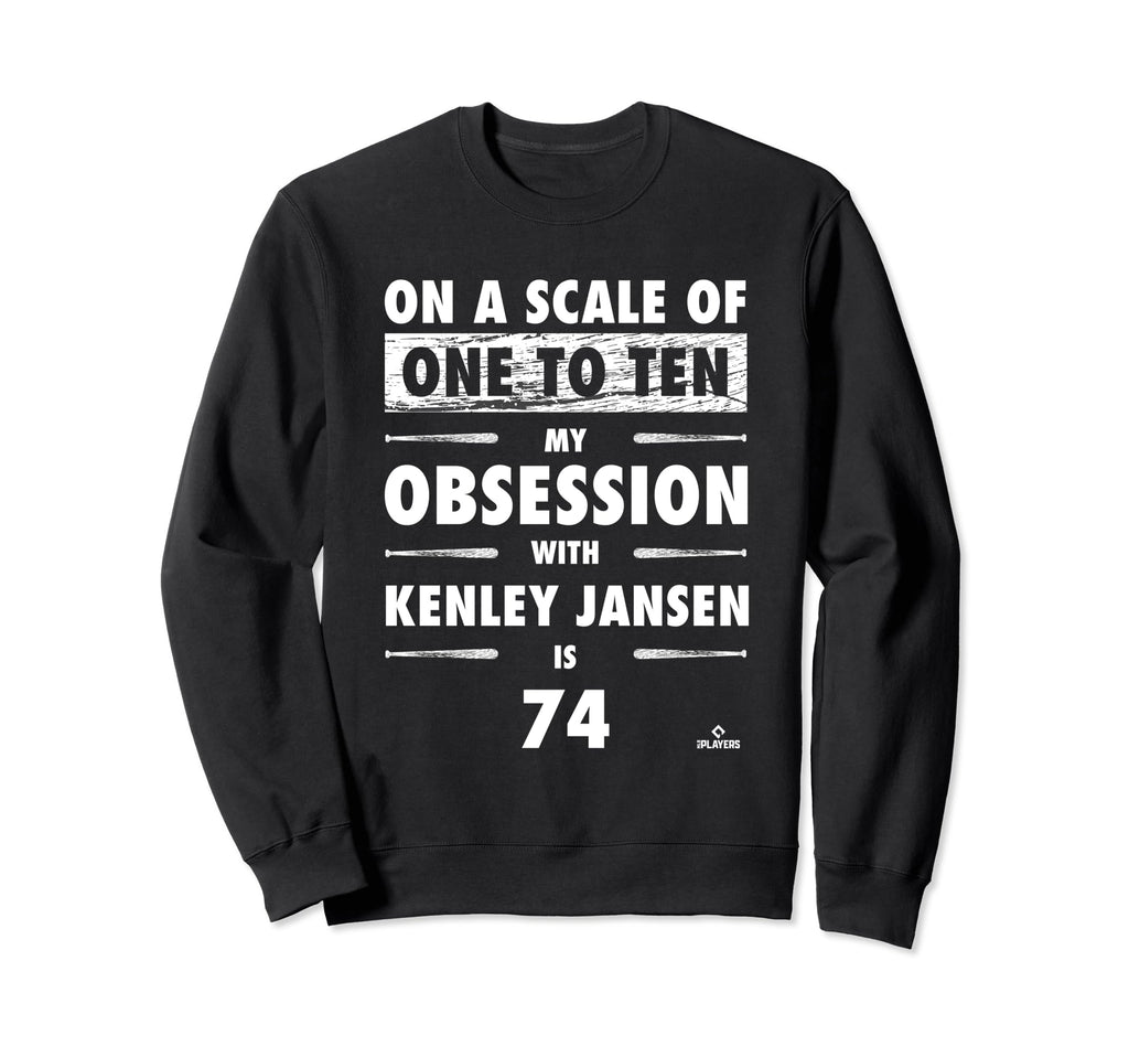 Kenley Jansen Obsession Los Angeles Sweatshirt - Graphic Print for Adults - T-Shirt, Sweatshirt, Hoodie